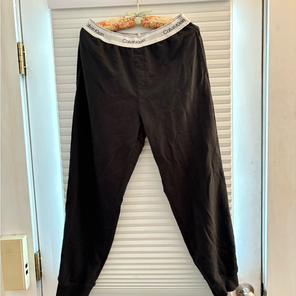 Calvin Klein Black Relaxed Fit Joggers